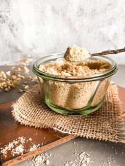 Veganer Parmesan